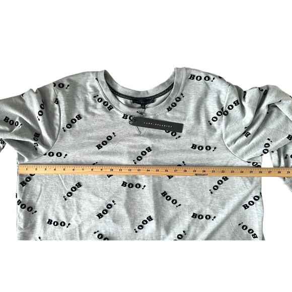 Jane and Delancey Women's Halloween Pullover Top Long Sleeve Plus Size 2X Gray - Picture 7 of 8